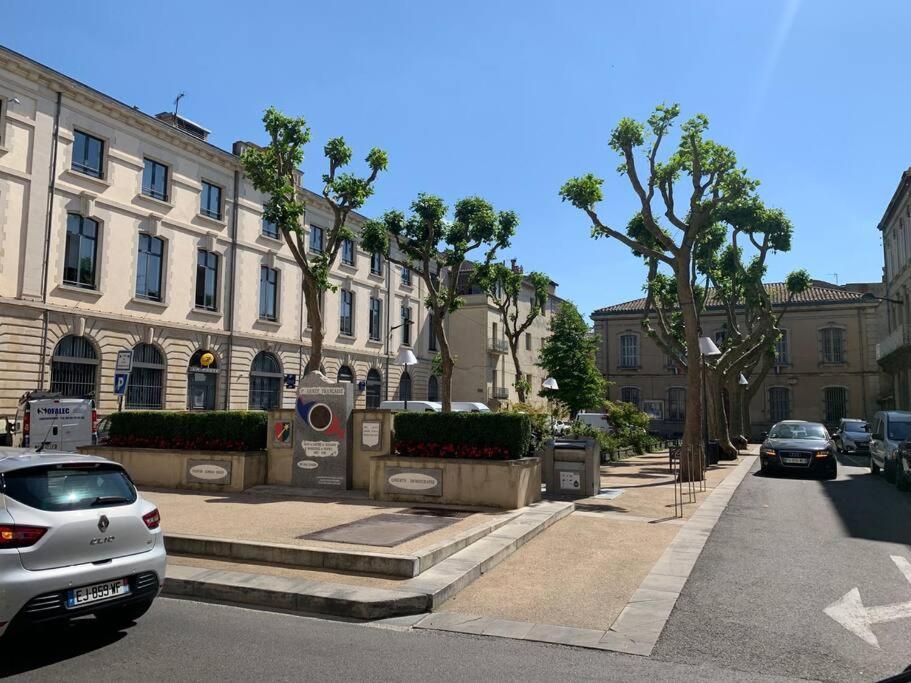 Appartement Avec Terrasse Au Coeur De Carcassonne - Serviettes Draps Menage Inclus 外观 照片